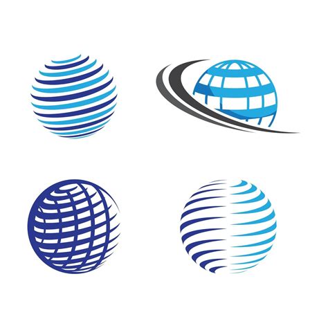 Globe Logo Images 2810911 Vector Art At Vecteezy
