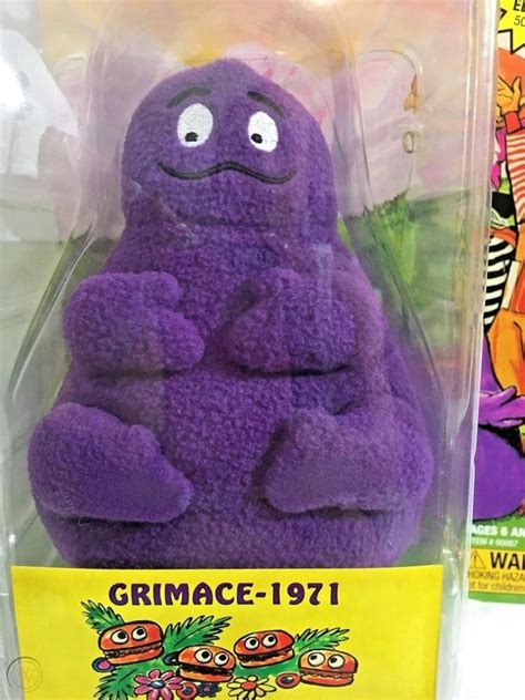 Mcdonalds Grimace Toy Limited Edition 2007 Release Of 1971 Original