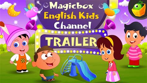 English Nursery Rhymes Youtube Channel Trailer From Magicbox Animations