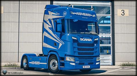 Ets2 Scania S Limited Edition 130 Years 4k And 8k Skin Pack 140x V 10