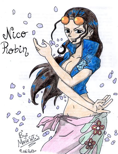 Nico Robin FanArt By SakuSlipKnoT666 On DeviantArt