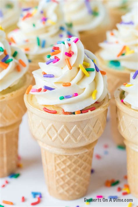 Ice Cream Cone Cupcakes And Video How To Make Ice Cream Cupcakes