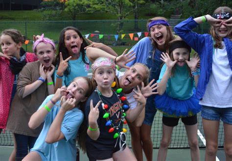 Crazy Faces Camp Illahee Girls Summer Camp