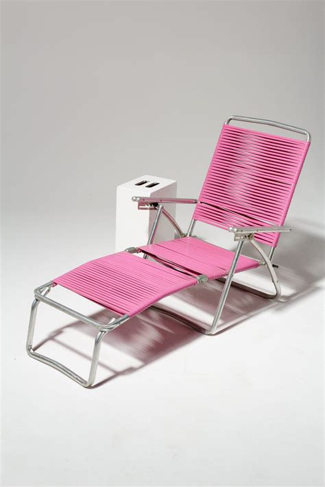 Ch446 Victoria Pink Beach Lounge Chair Prop Rental Acme Brooklyn