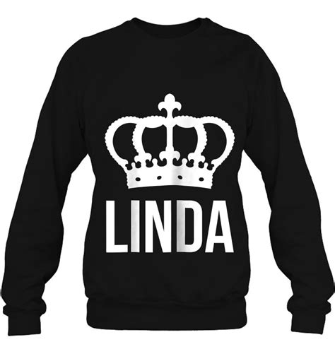 Linda Name For Women Queen Princess Crown Design