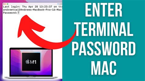 How To Enter Password Into Terminal On A Mac Youtube