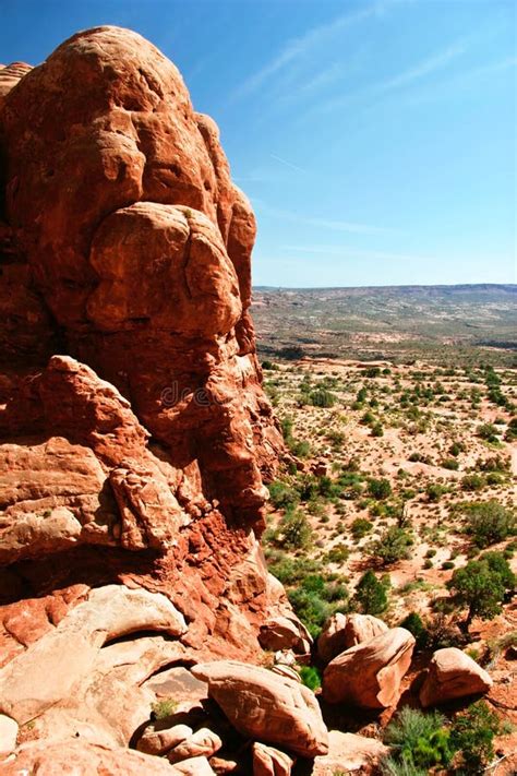 Red Rocks Of Utah Stock Photo Image Of Background Horizon 11043032