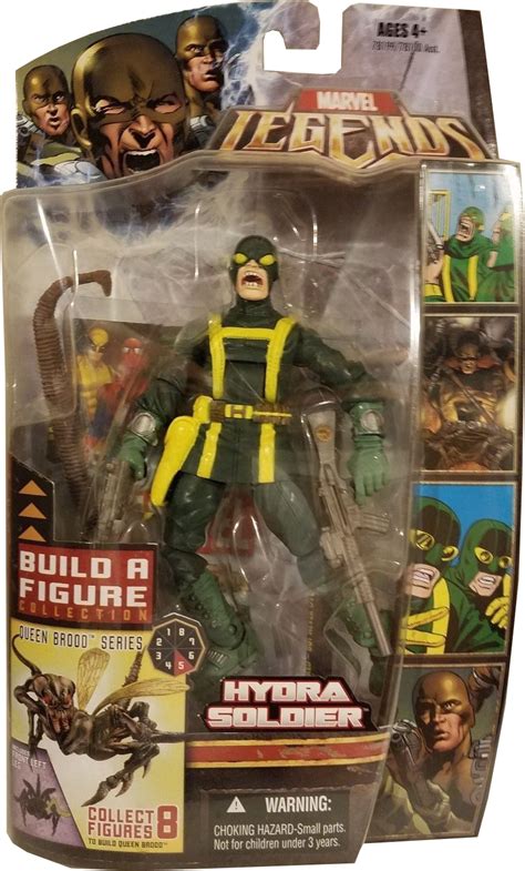 Comic Figures Marvel Legends Brood Queen Hydra Soldier Sealed Comic