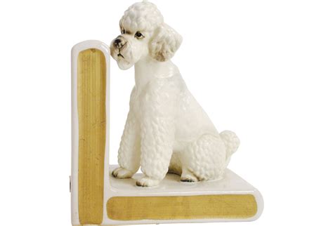 1920s Poodle Bookend Luxury Furniture Design Bookends Luxury Furniture