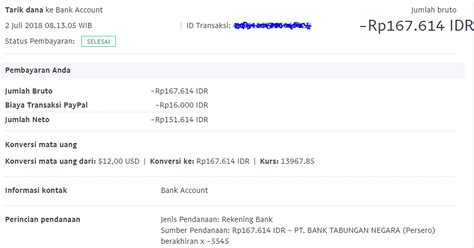 Tes di bank btm nu : Pengalaman Menarik Uang dari Paypal ke Bank Lokal (Bank BTN) - Kita Informatika