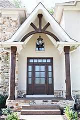 Wood Beams Front Porch Images