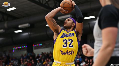 Justin Harper Ends The Year Strong South Bay Lakers Youtube
