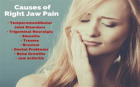 What Are The Causes Of Right Jaw Pain Sinus Relief Pain Relief Sore