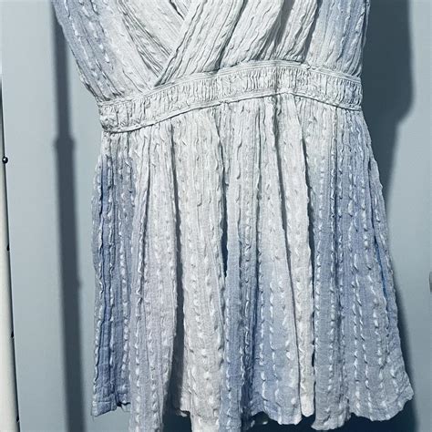 Vintage Greek 1980s Cheesecloth Togarobe Mini Dress Depop