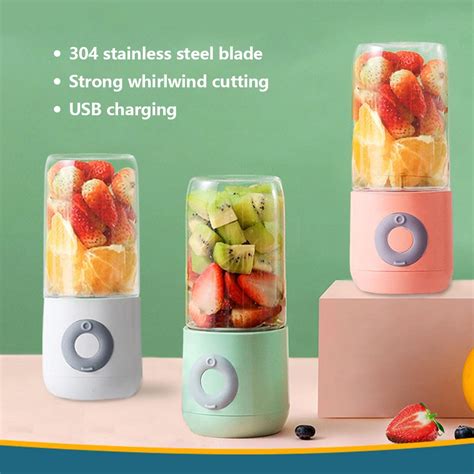 The New Juicer Six Blade Portable Usb Rechargeable Mini Juicer Cup