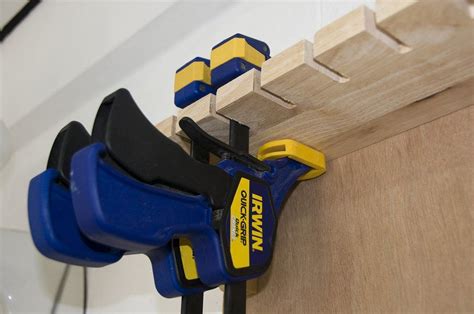 Check out these great tips from our pro woodworkers for working faster, smarter and more efficiently in your shop. Shop clamp storage | Clamp storage, Woodworking ...