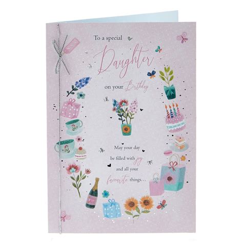 Buy Birthday Card Special Daughter Filled With Joy For Gbp 129 Card Factory Uk