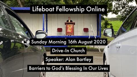 Barriers To Gods Blessing In Our Lives Alan Bartley Youtube