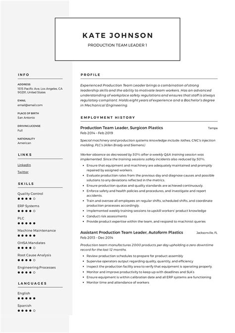 Looking for team leader resume samples? Production Team Leader Resume Writing Guide - Resumeviking.com