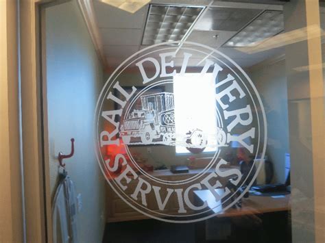 Etched Window Vinyl And Logos For Interior Offices Fontana Ca