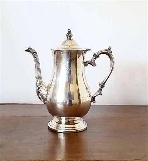Wm Rogers Silver Plated Teapot Silver Plated Teapot Silver Tea Pot