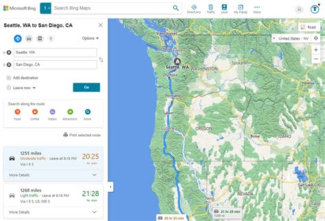 Microsoft Bing Maps Gets Distance Calculator Gas Prices And Parking