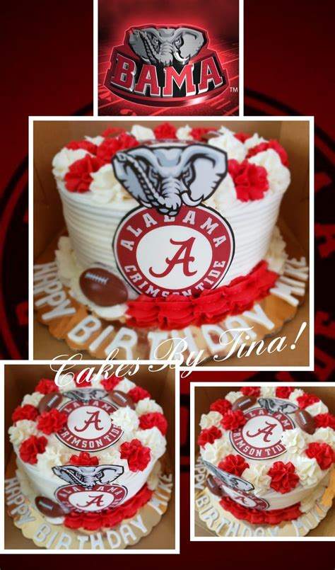 Alabama Birthday Cake Alabama Birthday Cakes Alabama Cakes Football