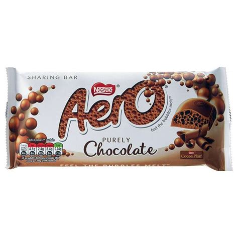 Nestle Aero Bubbly Milk Chocolate Bar 90g