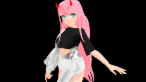 Mmd Tda Zero Two Dl Without Effect By Auaylin3 On Deviantart