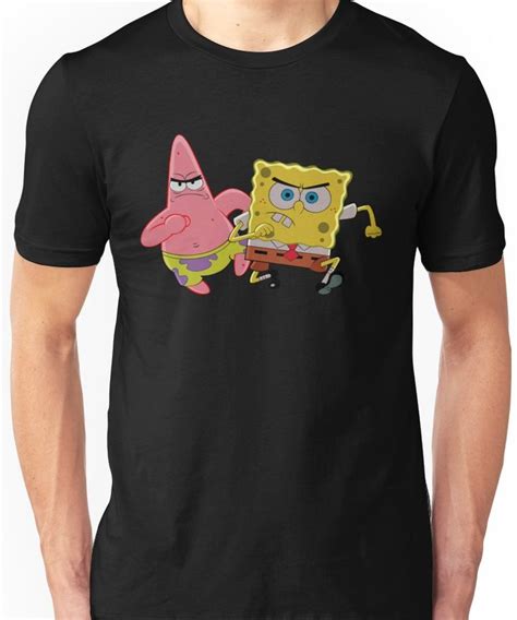Spongebob Squarepants Slim Fit T Shirt Spongebob Squarepants