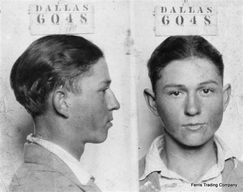 Clyde Barrow 1926 Mugshot Dallas Tx Texas Criminal Etsy