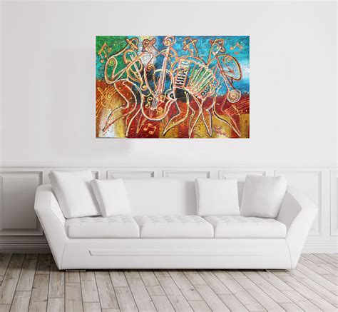Extra Large Custom Made Wall Art Canvas Prints Abstract Stretched