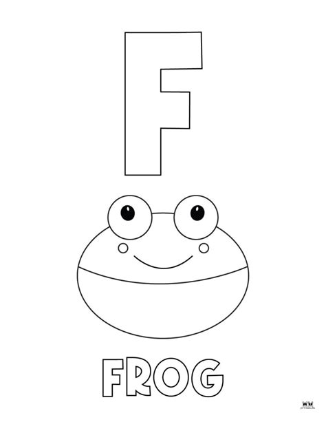Letter F Coloring Pages 15 Free Pages Printabulls