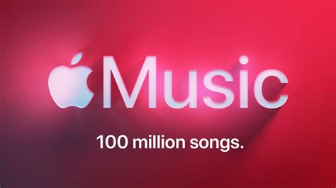 Apple Apple Music Innovation Milestonemore Than 100 Million Songs
