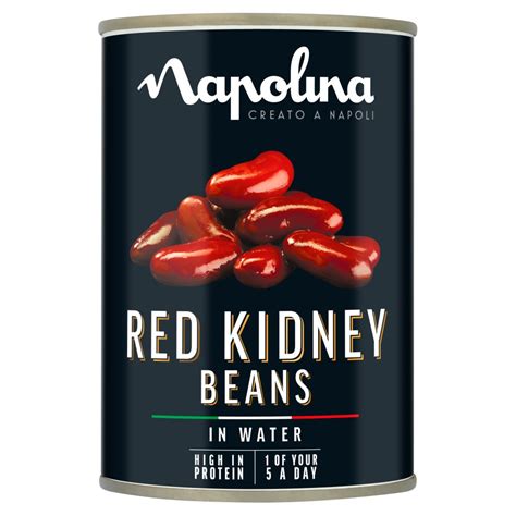 Canned beans can be eaten. Napolina Red Kidney Beans in Water 400g | Bestway Wholesale