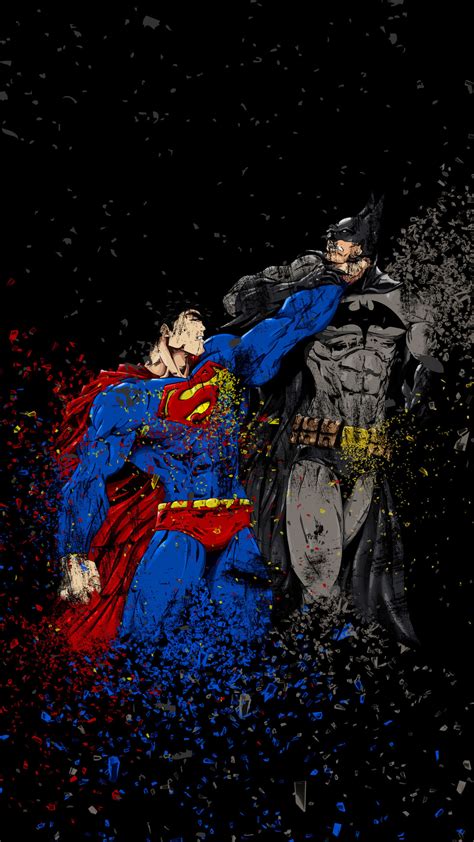 1080x1920 Batman Superman Superheroes Artist Digital Art Hd