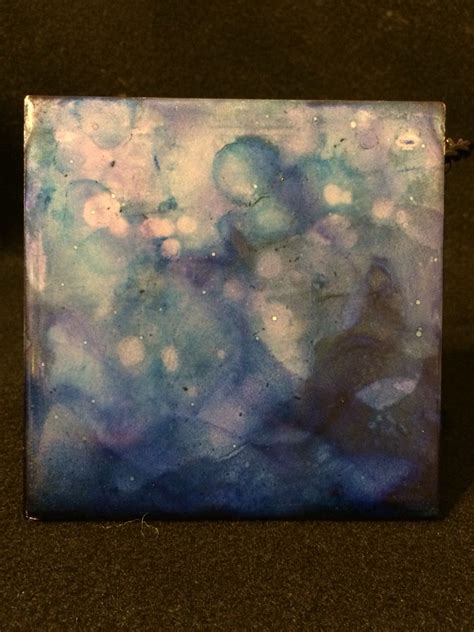 Alcohol Ink Tile Alcohol Ink Tiles Alcohol Ink Painting Painting Tile
