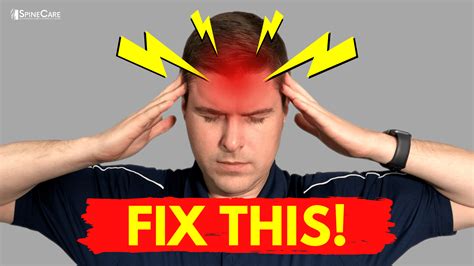 How To Relieve A Headache In 30 Seconds Spinecare St Joseph Mi