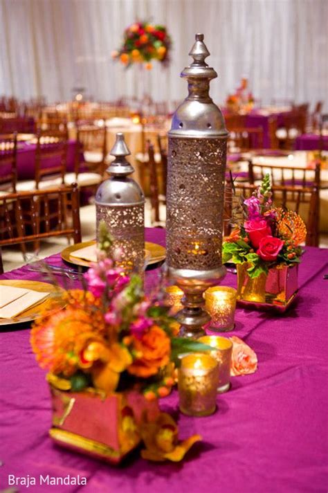 This Indian Wedding Reception Includes Beautiful Floral And Decor