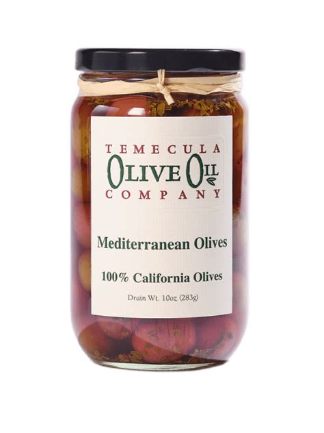 Mediterranean Olives Temecula Olive Oil Company
