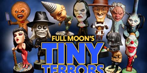 coming soon from full moon features blind box collection of tiny terrors pophorror