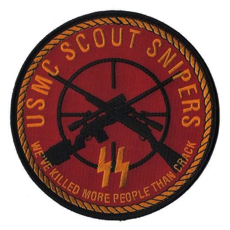Buy Bayonet Design Tm Marine Scout Sniper Patch Marine Corps