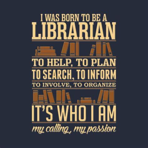 Check Out This Awesome I Was Born To Be A Librarian Design On