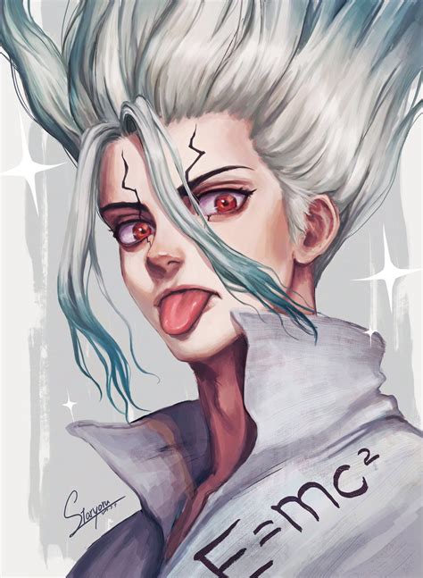 Starヨル★ On Twitter Dr Stone Fanart Dr Stone Dr Stone Wallpaper