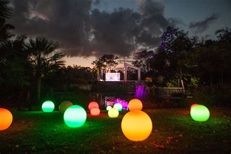Naples Botanical Garden Night Lights Start With Positive