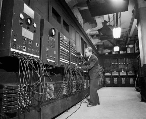 The First Computer Was Built In Philadelphiapa 1946 The Eniac