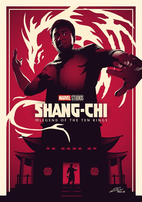 Marvel Shang Chi Poster Art Rico Jr Posterspy