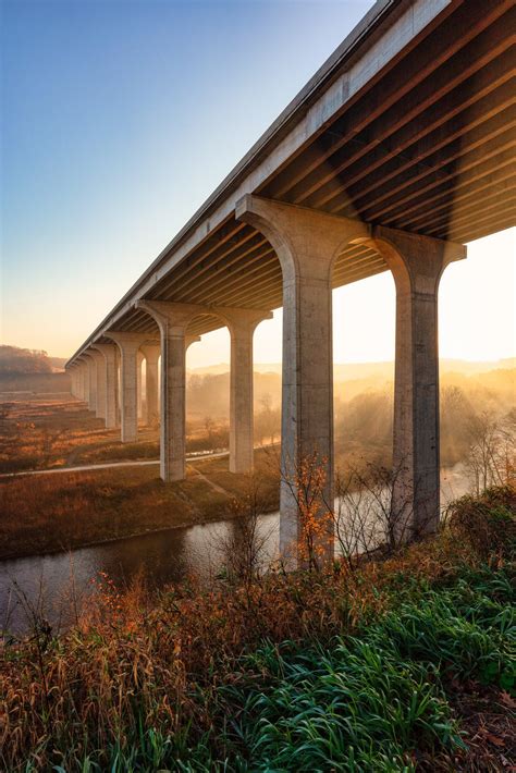 I-80 Bridge Cuyahoga Valley- A personal favorite. : r/InfrastructurePorn