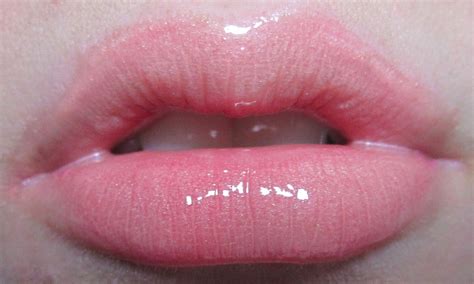 Shimmery Pale Pink Lip Gloss Pinklips Pink Lips Pink Lip Gloss