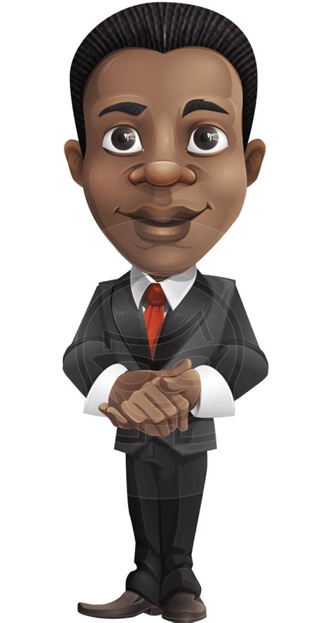Vector Afro American Cartoon Character Set Graphicmama Cartoon